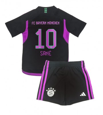 Bayern Munich Leroy Sane #10 Replica Away Stadium Kit for Kids 2023-24 Short Sleeve (+ pants)